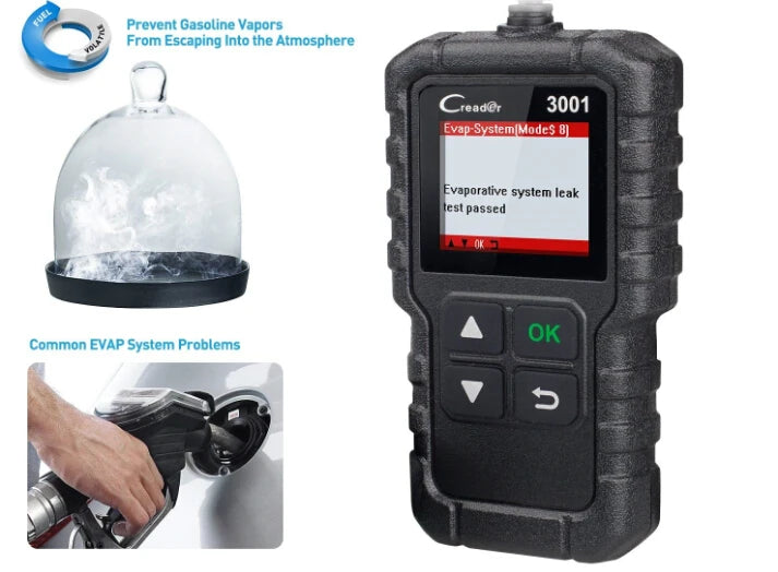 Turn Off Engine Light, Original Launch Creader 3001 OBDII / EOBD Code Scanner Car Diagnostic Tool, Support Languages