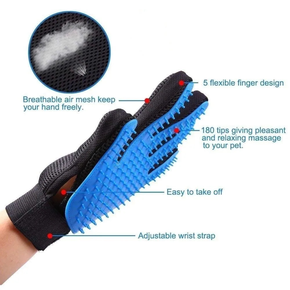 Cat grooming cleaning brush wool gloves cat grooming gloves cat hair removal gloves dog cleaning Pet comfort brush