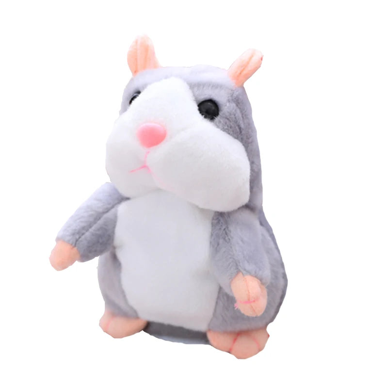 Dropshipping Talking Hamster Recording Voles Imitate Speak Sound Repeat Children Partner Plush Toy Stuffed & Plush Animals Gift