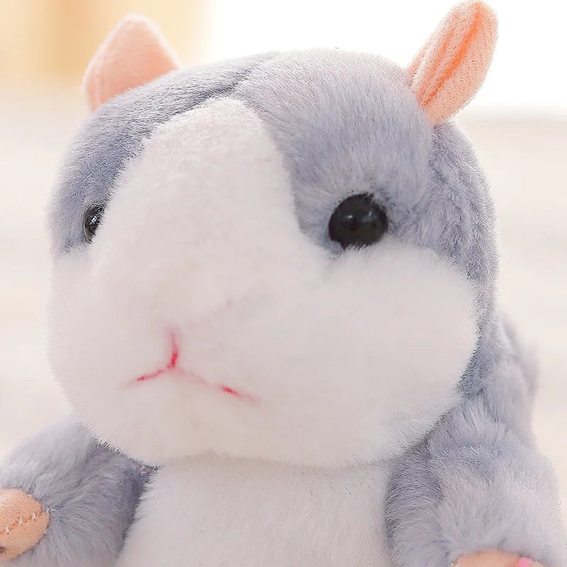Dropshipping Talking Hamster Recording Voles Imitate Speak Sound Repeat Children Partner Plush Toy Stuffed & Plush Animals Gift