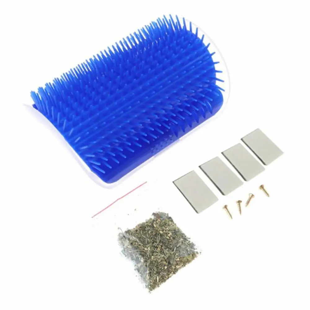 Pet Products For Cats Brush Corner Cat Massage Self Groomer Comb Brush With Catnip Cat Rubs The Face With Tickling Comb