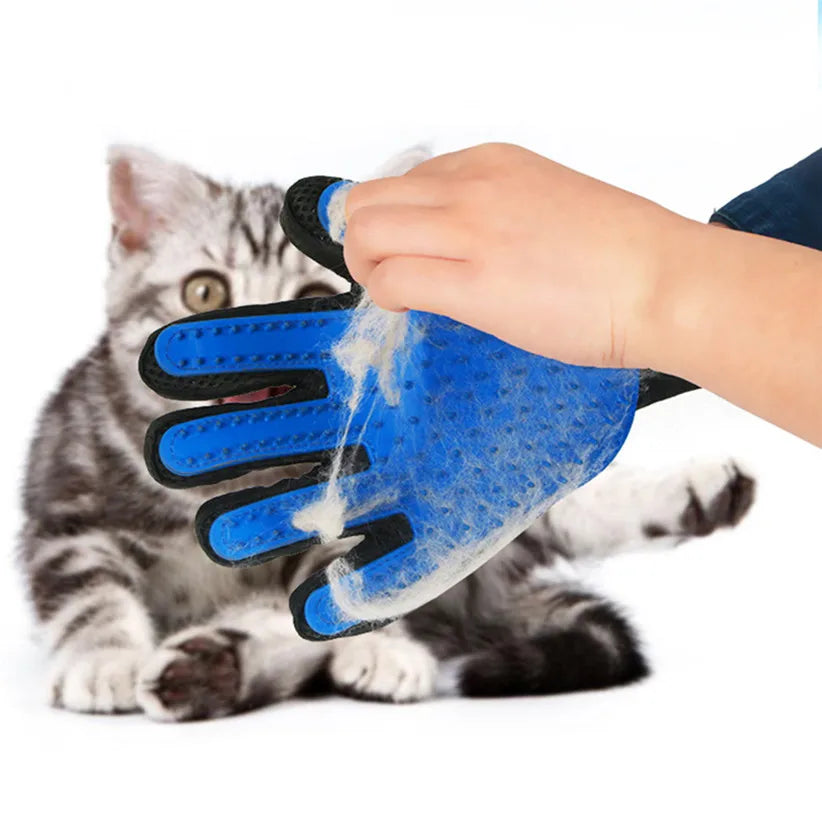 Cat grooming cleaning brush wool gloves cat grooming gloves cat hair removal gloves dog cleaning Pet comfort brush