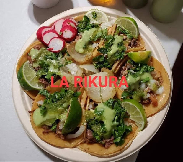3 Tacos plater