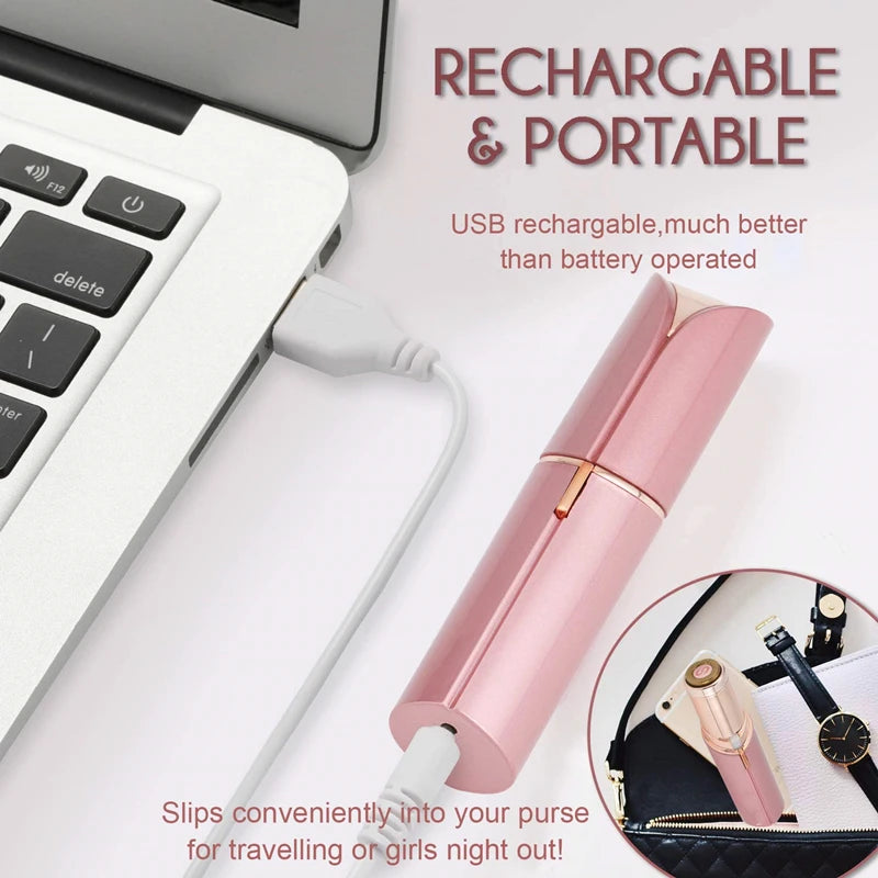 Electric Hair Removal Machine Eyebrow Trimmer Bikini Depilator Shaving Machine Face Hair Removal Painless Facial Shaver