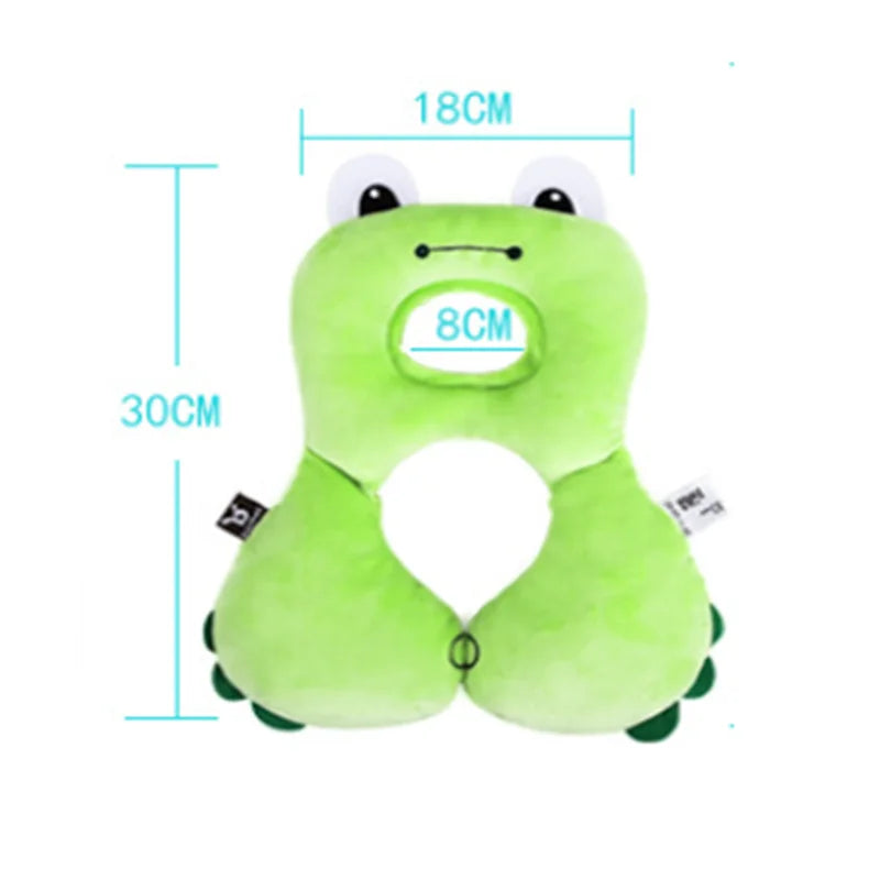0.6-2 old Memory Cartoon Pillow Baby Pillow Child Newborn Styling U-shaped Soothing Nursing Baby Stroller Pillow Gift P2