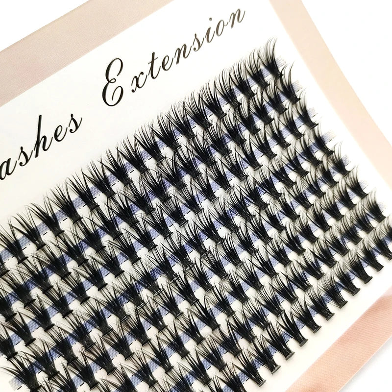 48/60/160 Bundles False Eyelash Extension Natural Mink Eyelashes Clusters Individual Lashes Bunches Makeup Cilia Eyes Faux Cils