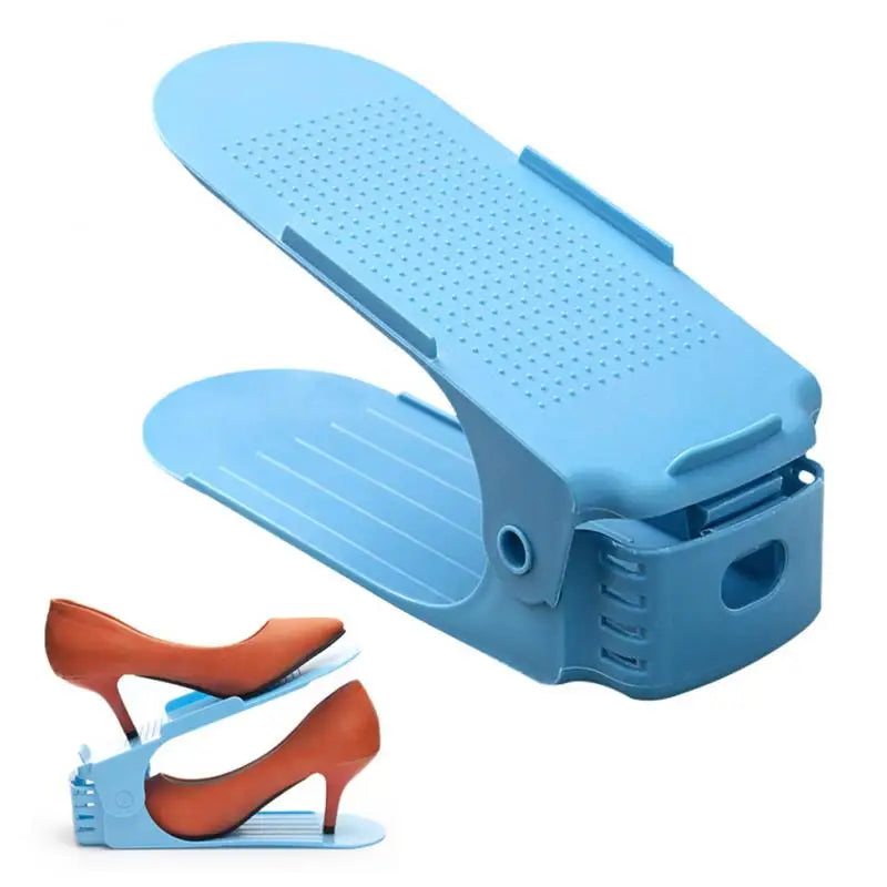 1/2/3pcs Integrated Shoe Rack Double Adjustable Shoe Rack Shoe Storage Rack Slipper Shoe Storage Home Organization