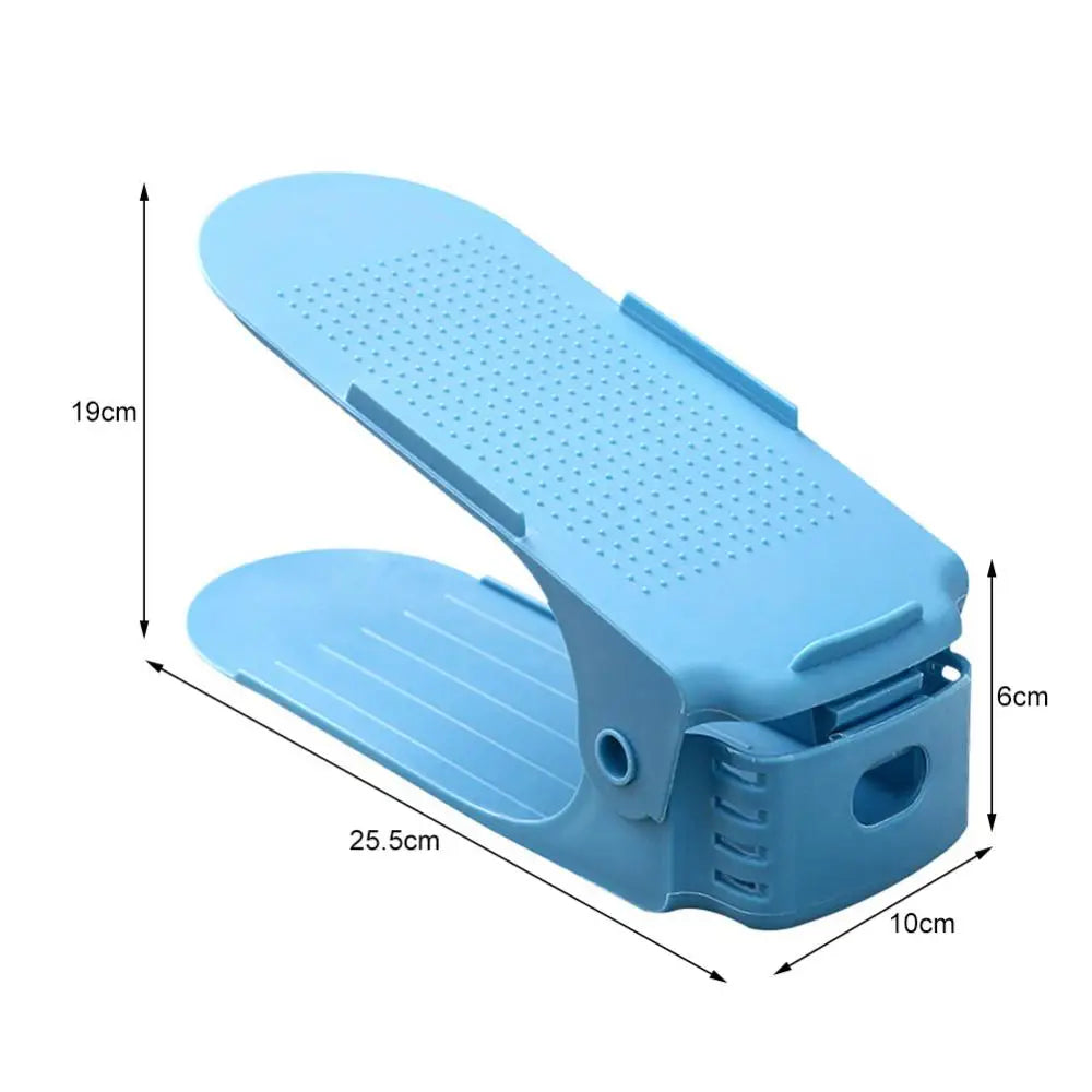 1/2/3pcs Integrated Shoe Rack Double Adjustable Shoe Rack Shoe Storage Rack Slipper Shoe Storage Home Organization