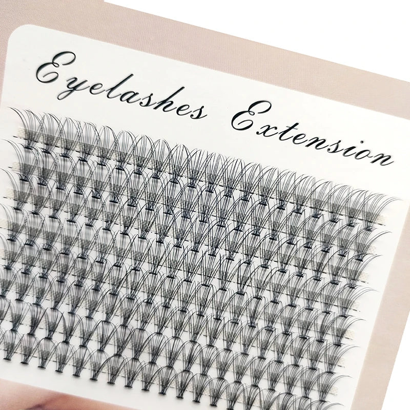48/60/160 Bundles False Eyelash Extension Natural Mink Eyelashes Clusters Individual Lashes Bunches Makeup Cilia Eyes Faux Cils