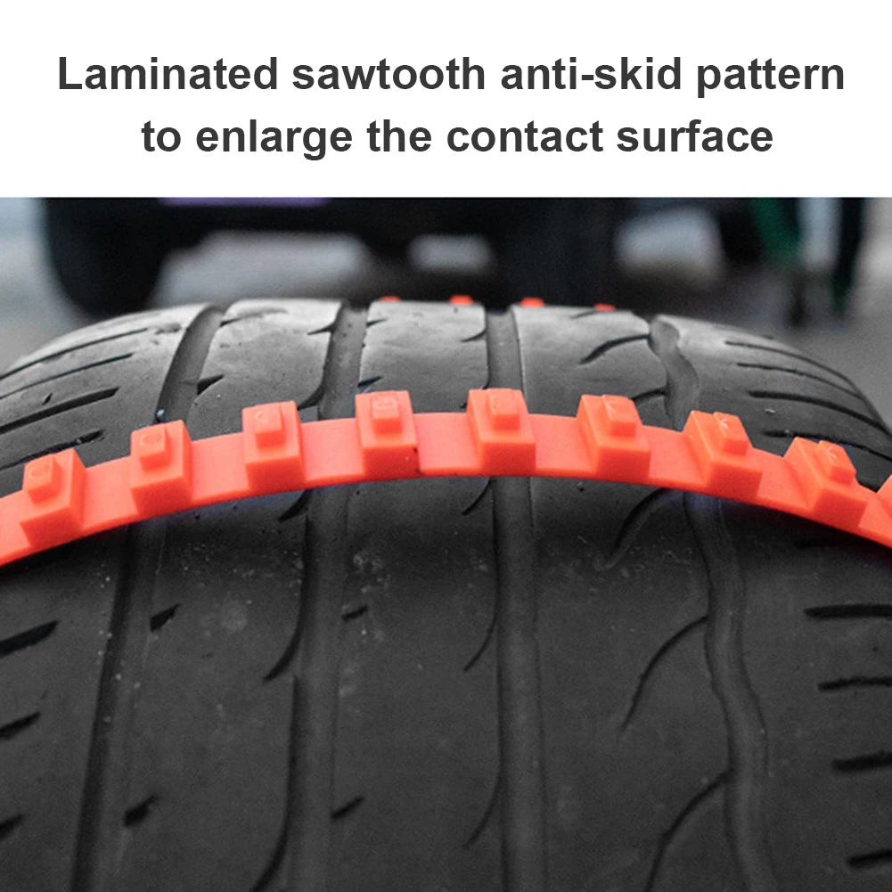 10/20Pcs Anti Skid Snow Chains Car Winter Tire Wheels Chains Winter Outdoor Snow Tire Emergency Double Grooves Anti-Skid Chains