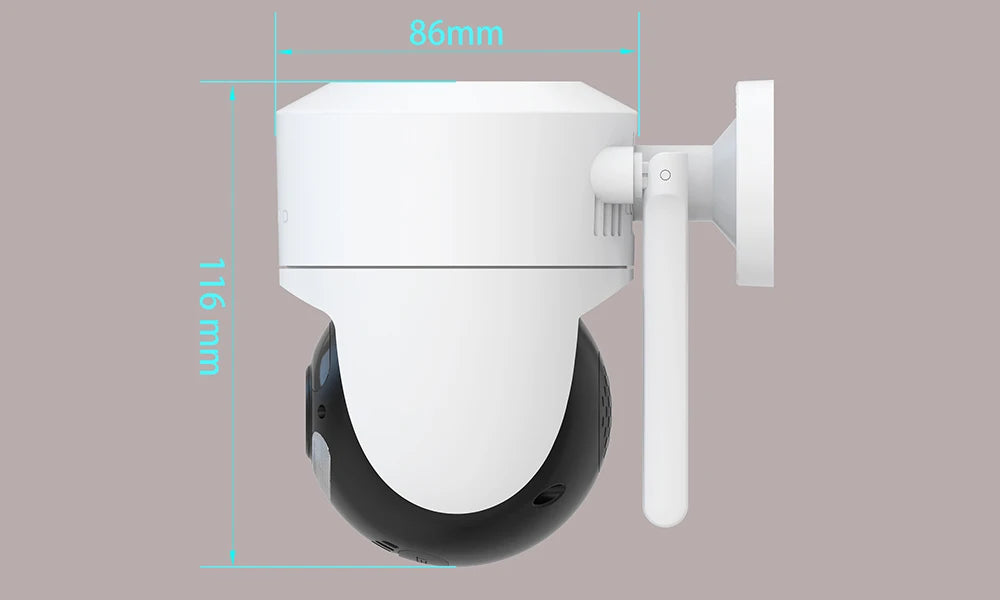 4MP Onvif 2.4G/5G Dual Band WiFi Home Security Cameras Waterproof Motion Detection Outdoor IP Alarm Surveillance Tuya Camera