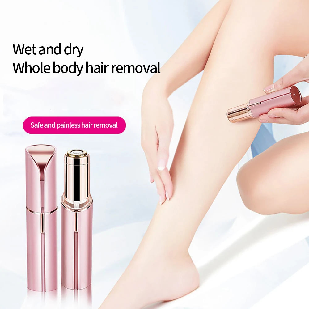 Electric Hair Removal Machine Eyebrow Trimmer Bikini Depilator Shaving Machine Face Hair Removal Painless Facial Shaver