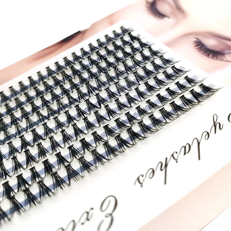 48/60/160 Bundles False Eyelash Extension Natural Mink Eyelashes Clusters Individual Lashes Bunches Makeup Cilia Eyes Faux Cils
