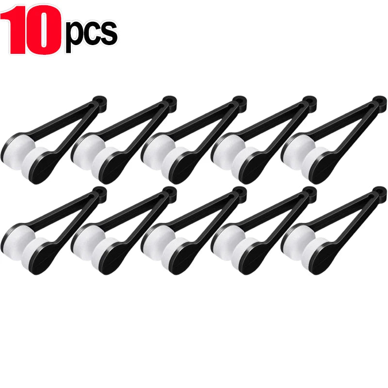 Mini Creative Two-side Glasses Brush Soft Microfiber Spectacles Cleaner Glasses Cleaner Rub Eyeglass Cleaning Brush Wiping Tool