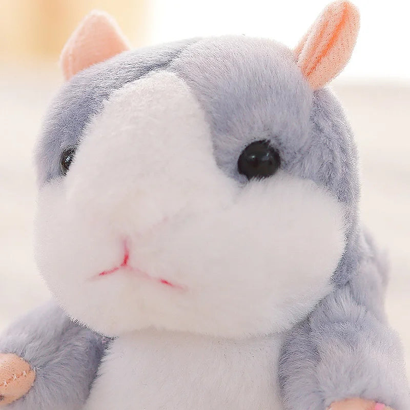 Dropshipping Talking Hamster Recording Voles Imitate Speak Sound Repeat Children Partner Plush Toy Stuffed & Plush Animals Gift