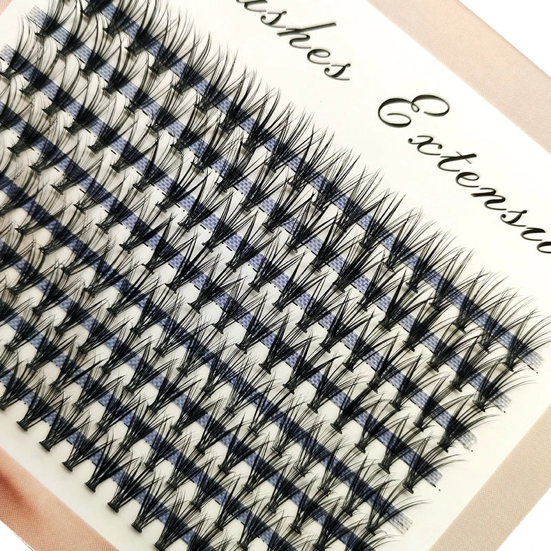 48/60/160 Bundles False Eyelash Extension Natural Mink Eyelashes Clusters Individual Lashes Bunches Makeup Cilia Eyes Faux Cils