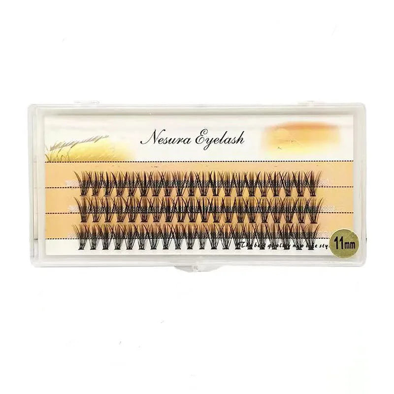 48/60/160 Bundles False Eyelash Extension Natural Mink Eyelashes Clusters Individual Lashes Bunches Makeup Cilia Eyes Faux Cils