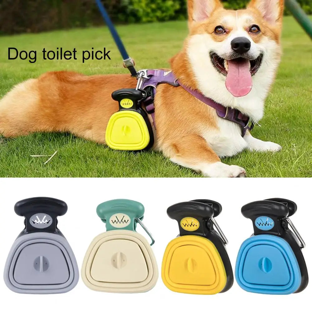 Pet Poop Picker Multi Color And Dual Size Options Dogs Walking Outdoor Poop Picker Convenient And Quick To Clean Up Pet Feces