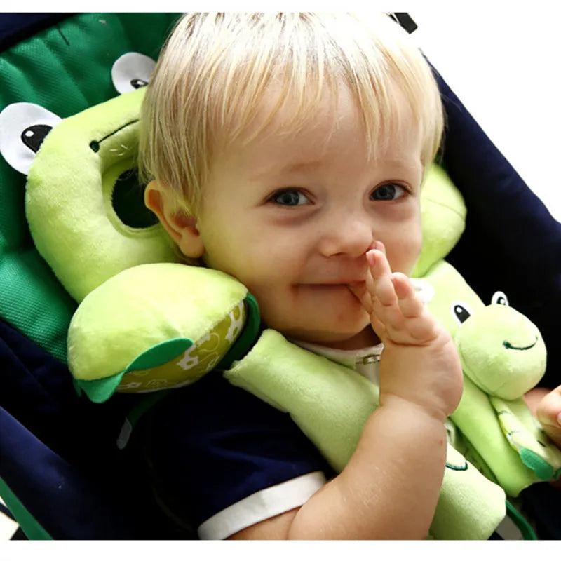 0.6-2 old Memory Cartoon Pillow Baby Pillow Child Newborn Styling U-shaped Soothing Nursing Baby Stroller Pillow Gift P2