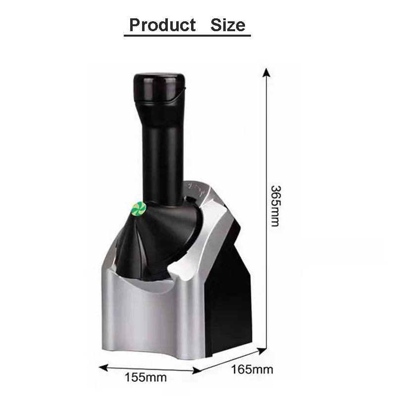 Portable Mini Ice Cream Maker Hand Push DIY Frozen Fruit Sorbet Dessert Home Pressing Yogurt Milkshake Squeezer Machine