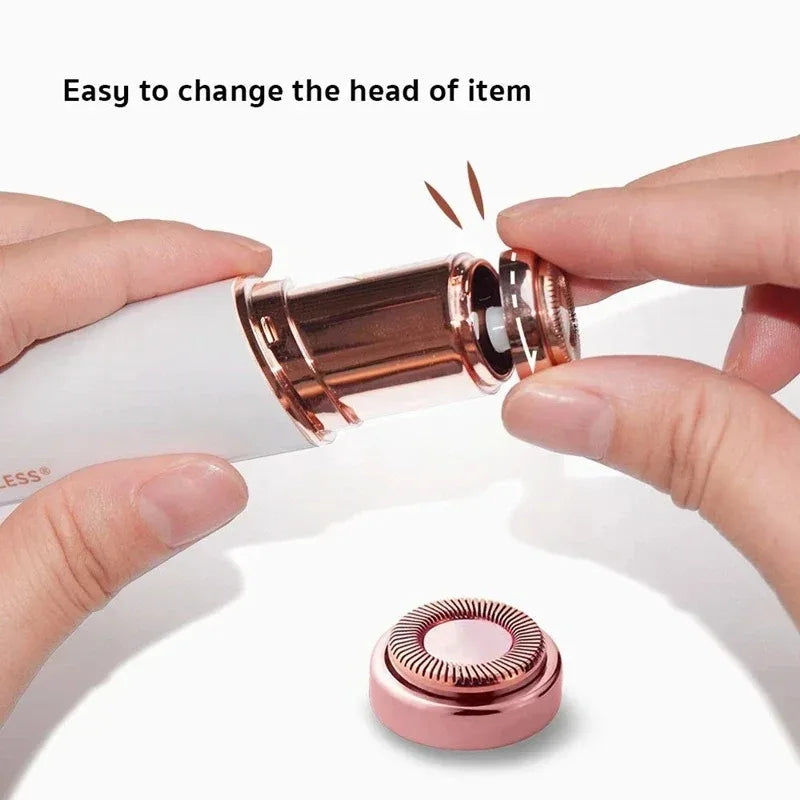 Electric Hair Removal Machine Eyebrow Trimmer Bikini Depilator Shaving Machine Face Hair Removal Painless Facial Shaver