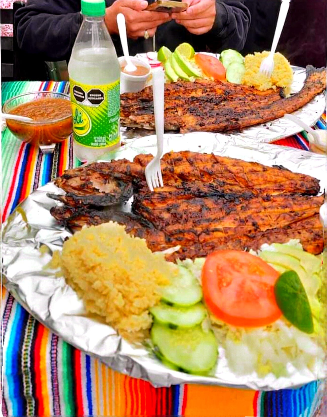 Pescado a la Talla