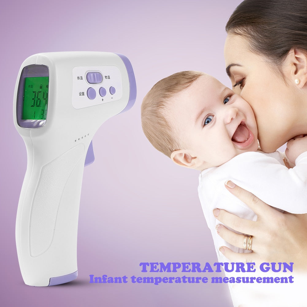 Medical Infrared Thermometer Forehead Non-Contact Digital Infrared Thermometer Forehead Pyrometer for Baby Adult Measure Device